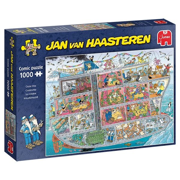 Jumbo 1000 Piece Puzzle - Cruise Ship