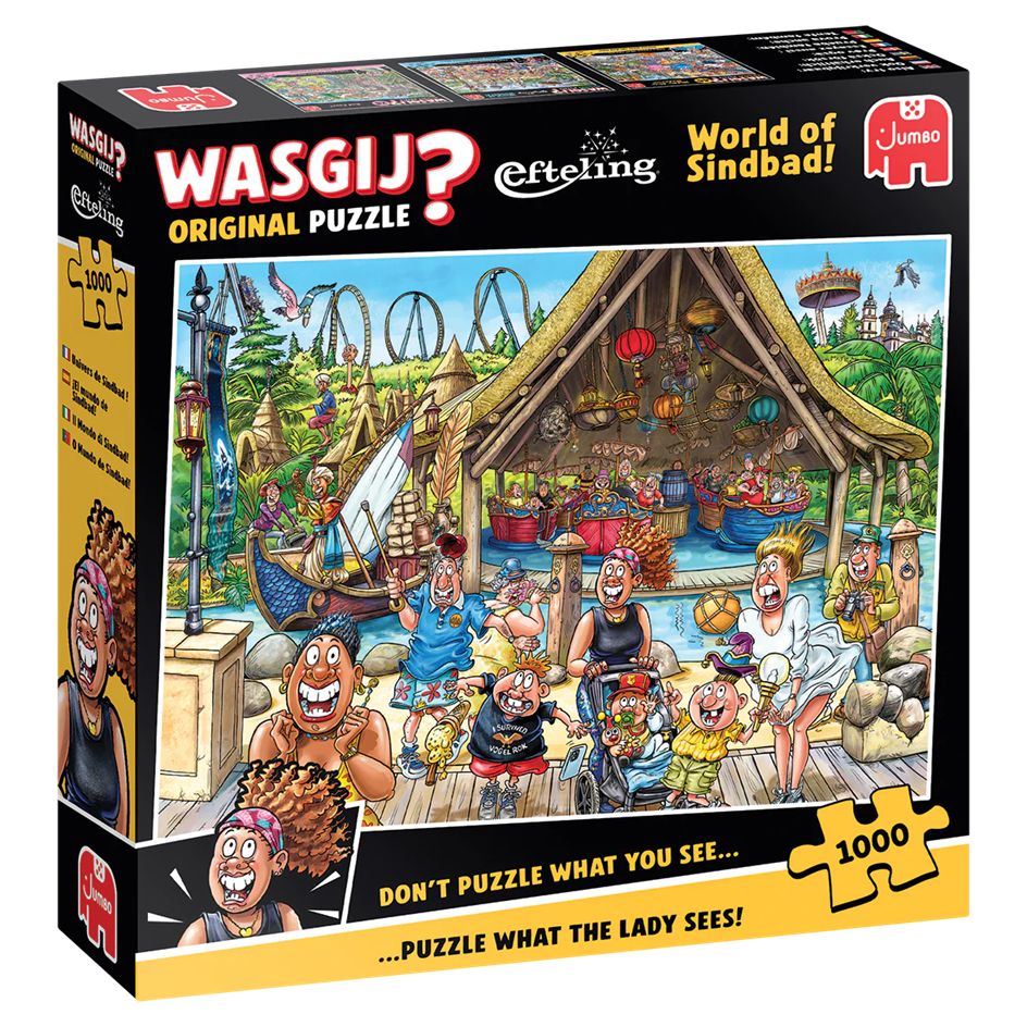 Wasgij 1000 Piece Puzzle - Efteling: World of Sinbad!
