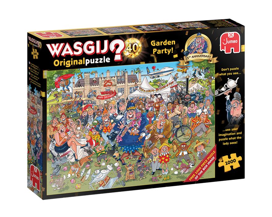 Wasgij 1000 Piece Puzzle - Garden Party