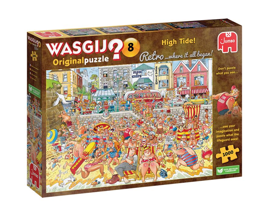Wasgij 1000 Piece Puzzle - High Tide!