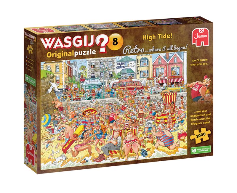 Wasgij 1000 Piece Puzzle - High Tide!