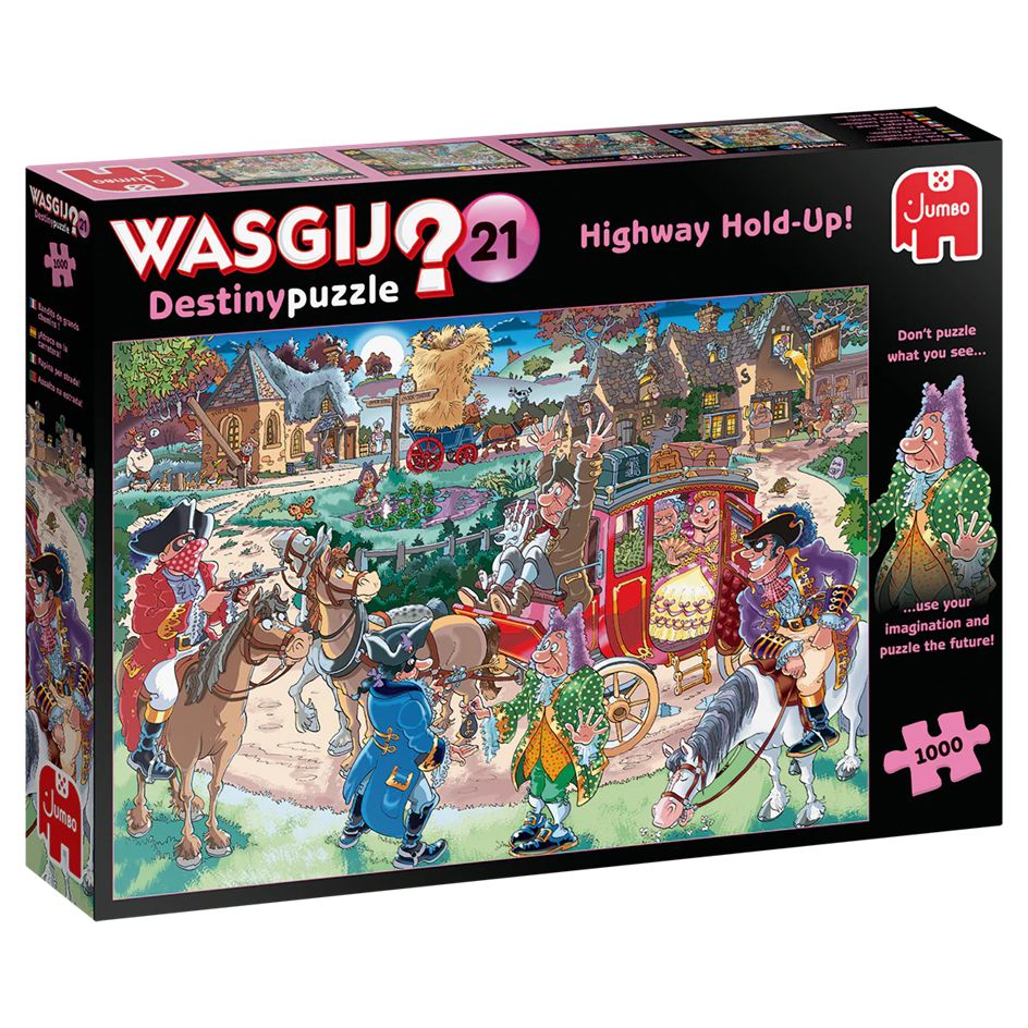 Wasgij 1000 Piece Puzzle - Highway Hold-Up
