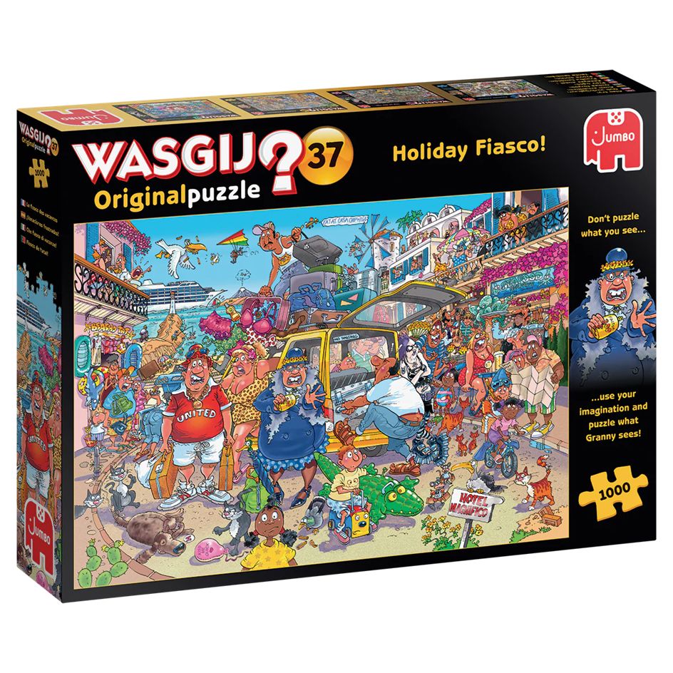 Wasgij 1000 Piece Puzzle - Holiday Fiasco!