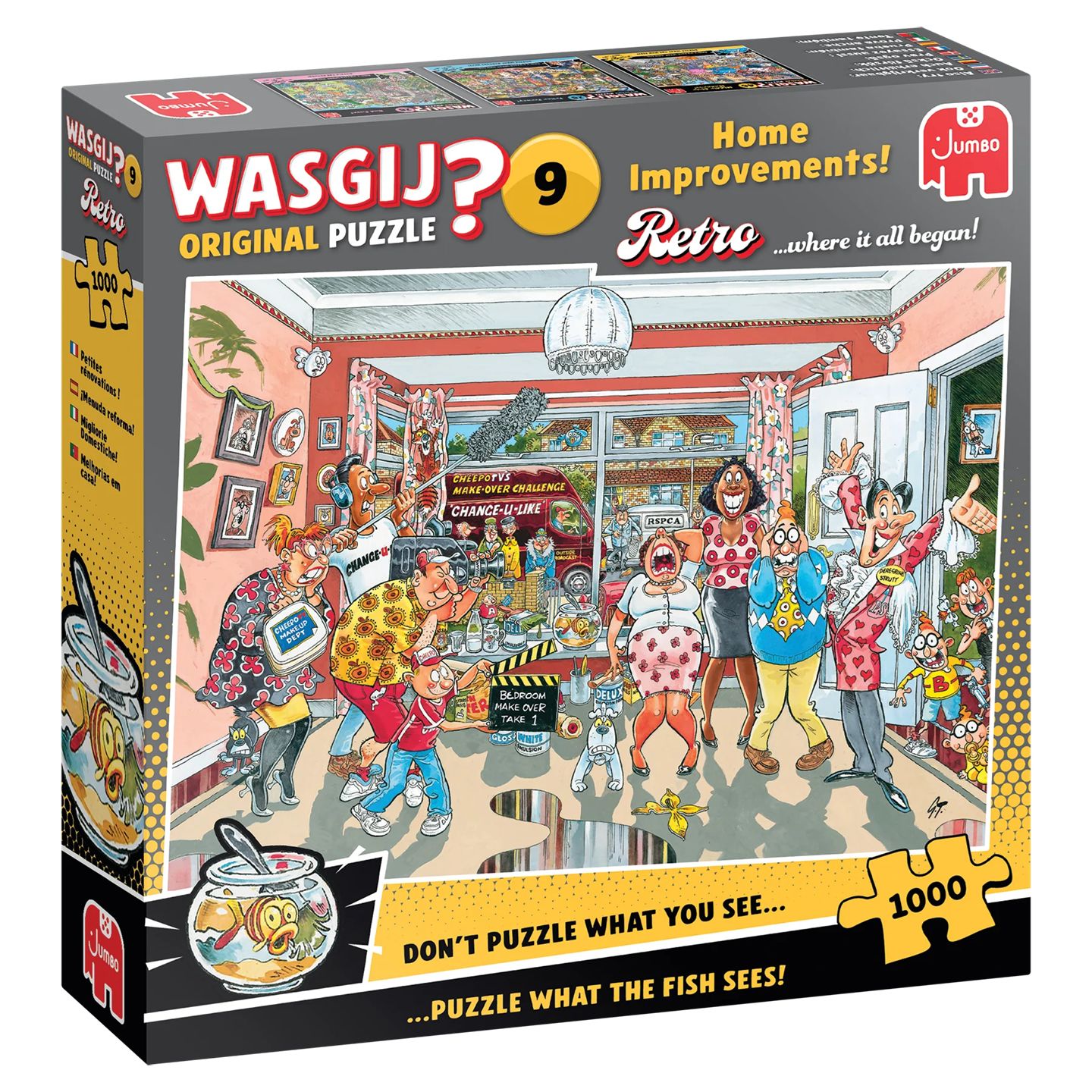 Wasgij 1000 Piece Puzzle - Home Improvements!