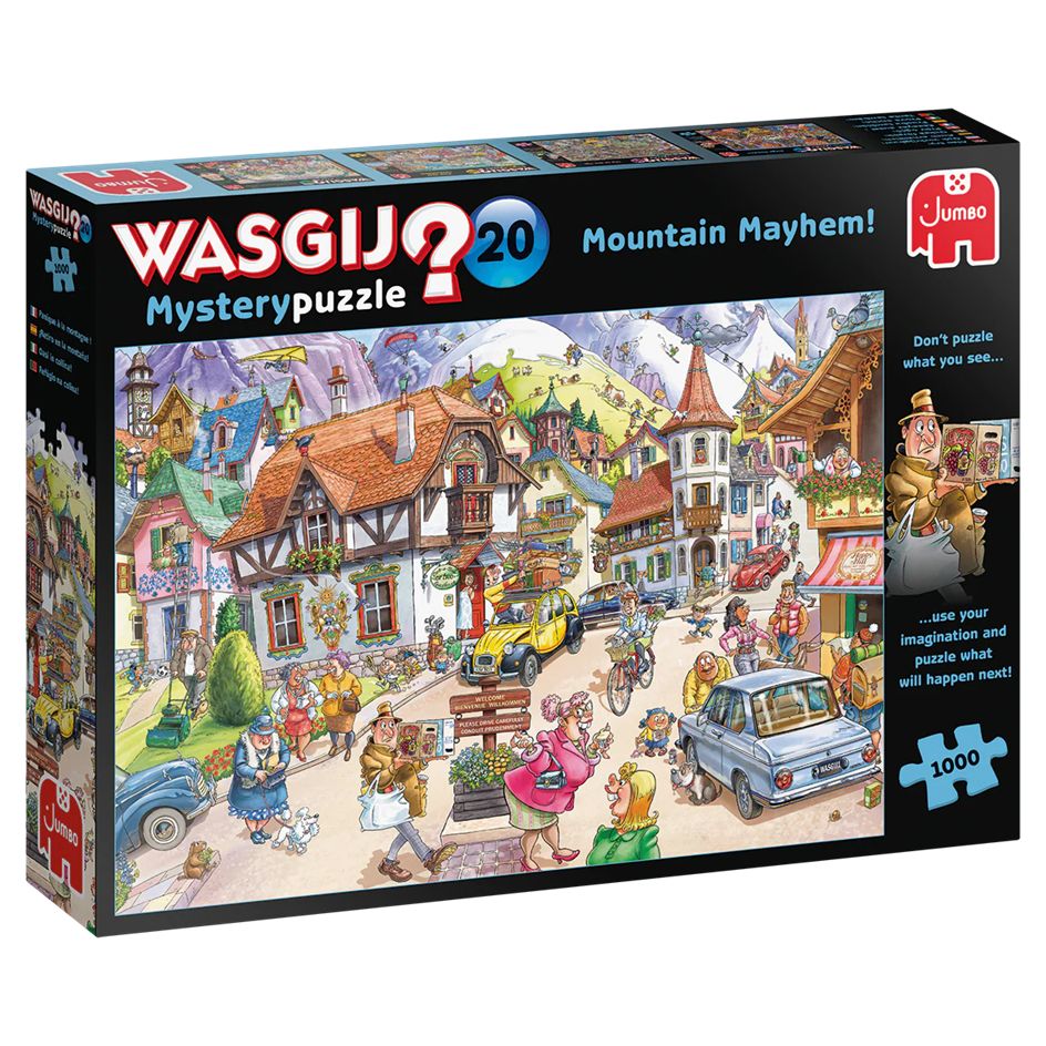 Wasgij 1000 Piece Puzzle - Mountain Mayhem!