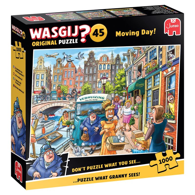 Wasgij 1000 Piece Puzzle - Moving Day!