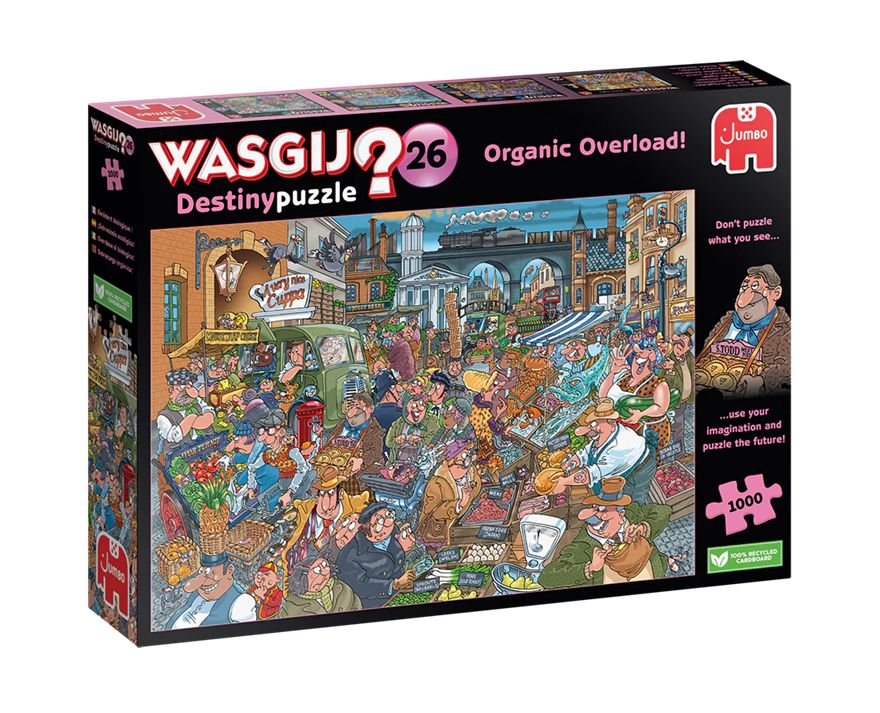 Wasgij 1000 Piece Puzzle - Organic Overload!