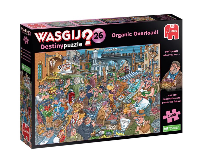 Wasgij 1000 Piece Puzzle - Organic Overload!