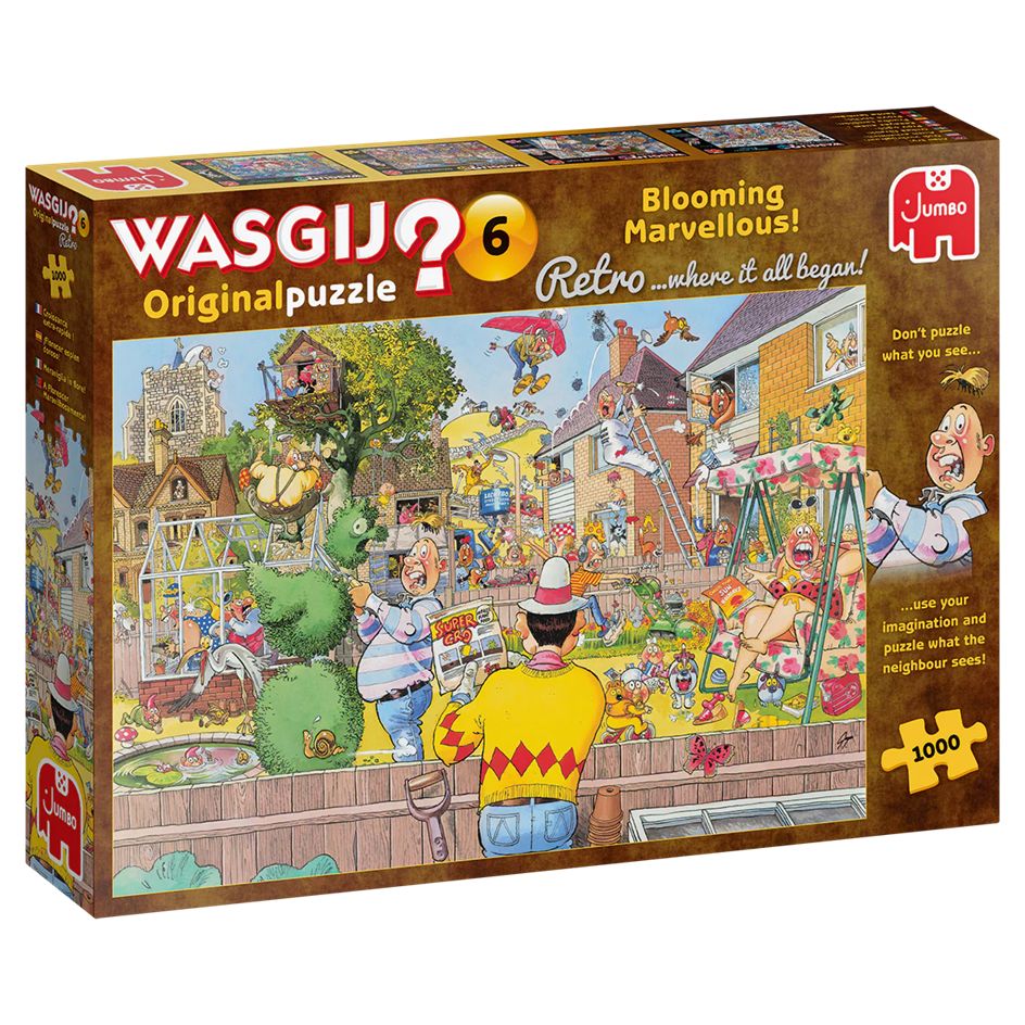 Wasgij 1000 Piece Puzzle - Blooming Marvellous!