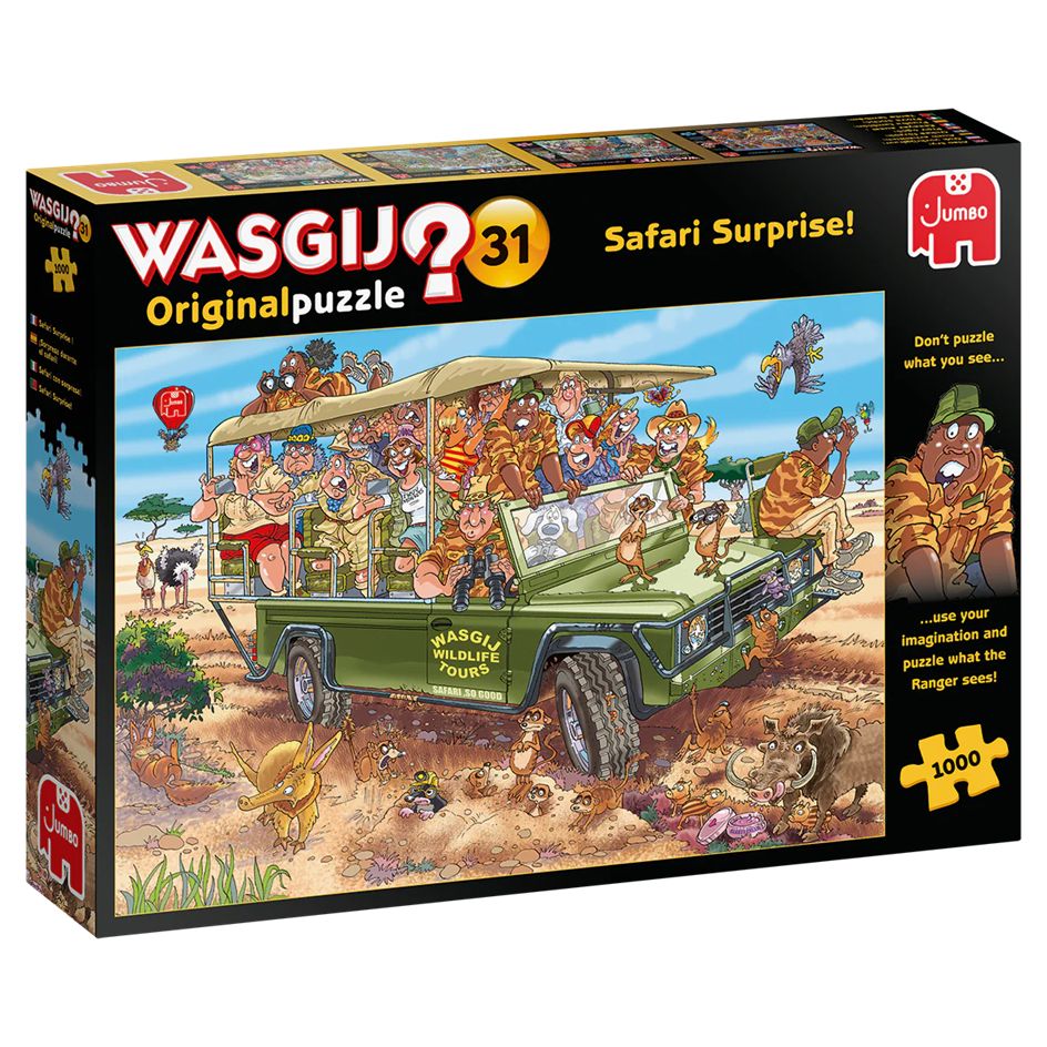 Wasgij 1000 Piece Puzzle - Safari Surprise