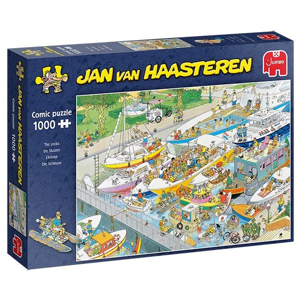 Jumbo 1000 Piece Puzzle - The Locks