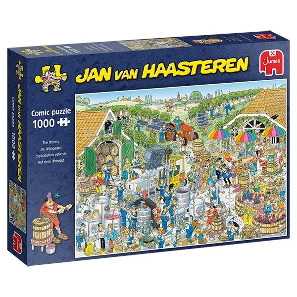 Jumbo 1000 Piece Puzzle - The Winery