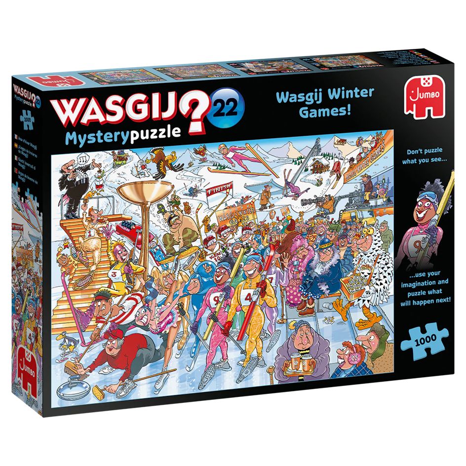 Wasgij 1000 Piece Puzzle - Winter Games!