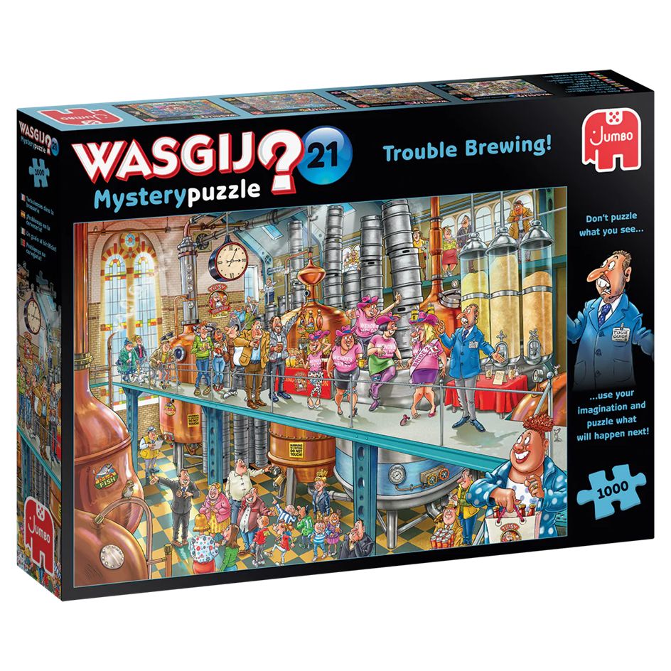 Wasgij 1000 Piece Puzzle - Trouble Brewing