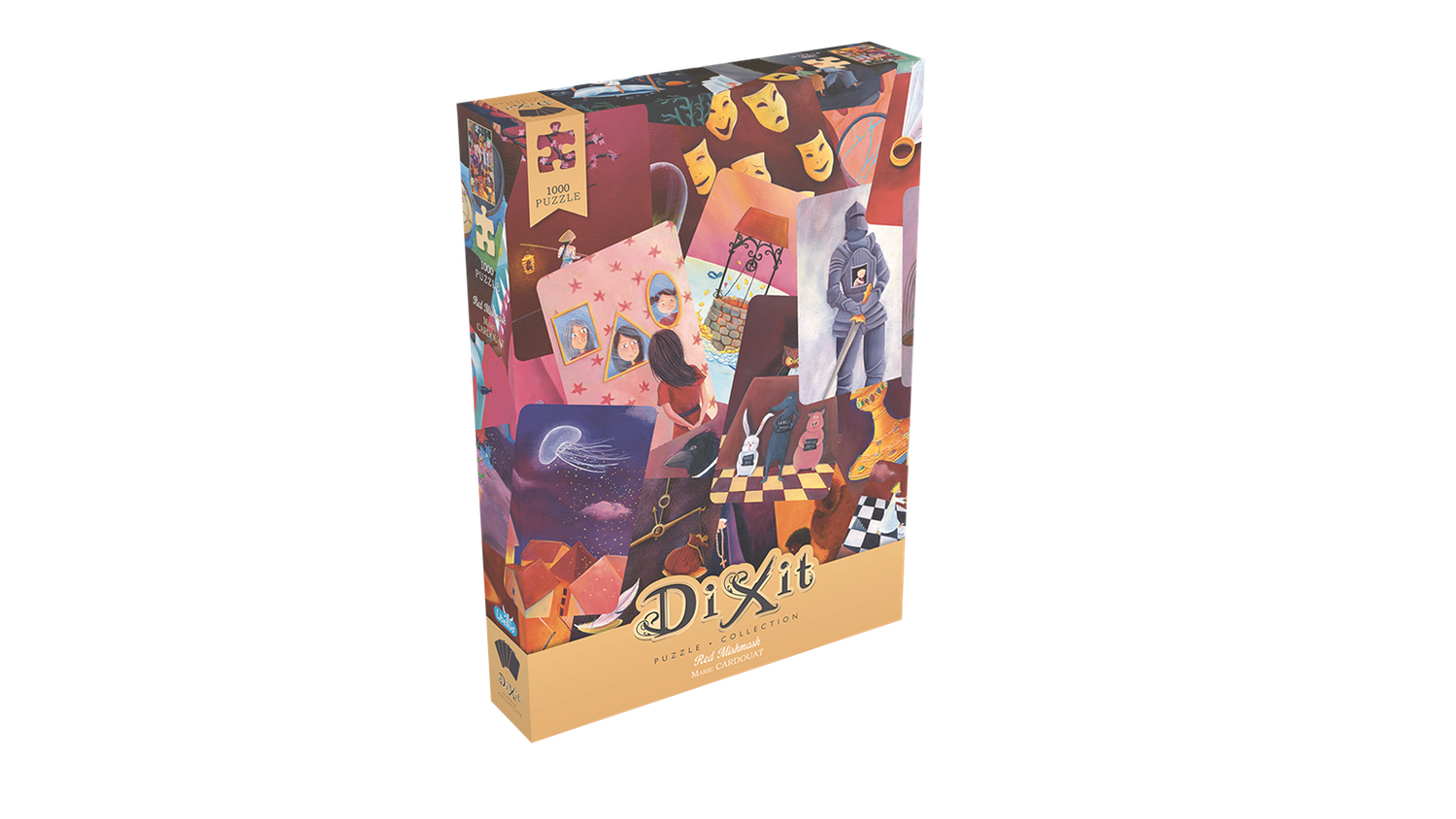 Dixit 1000 Piece Puzzle - Red Mishmash