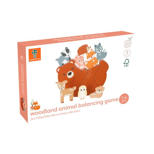 Orange Tree Toys - Woodland Animal Balancing Game