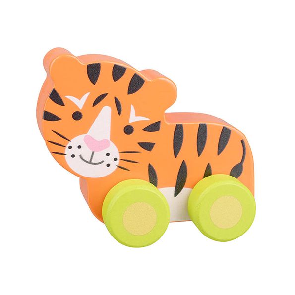 Orange Tree Toys - Tiger First Push Toy
