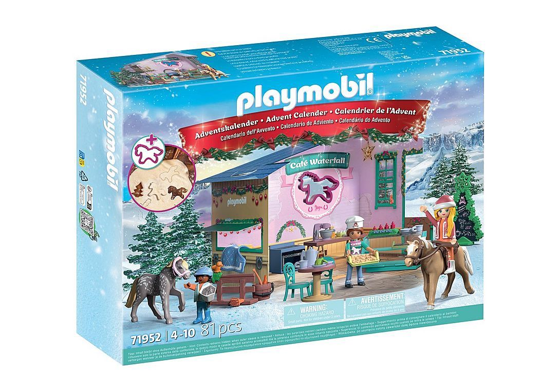 Playmobil Advent Calendar 71952 - Christmas Baking at the Rider Café