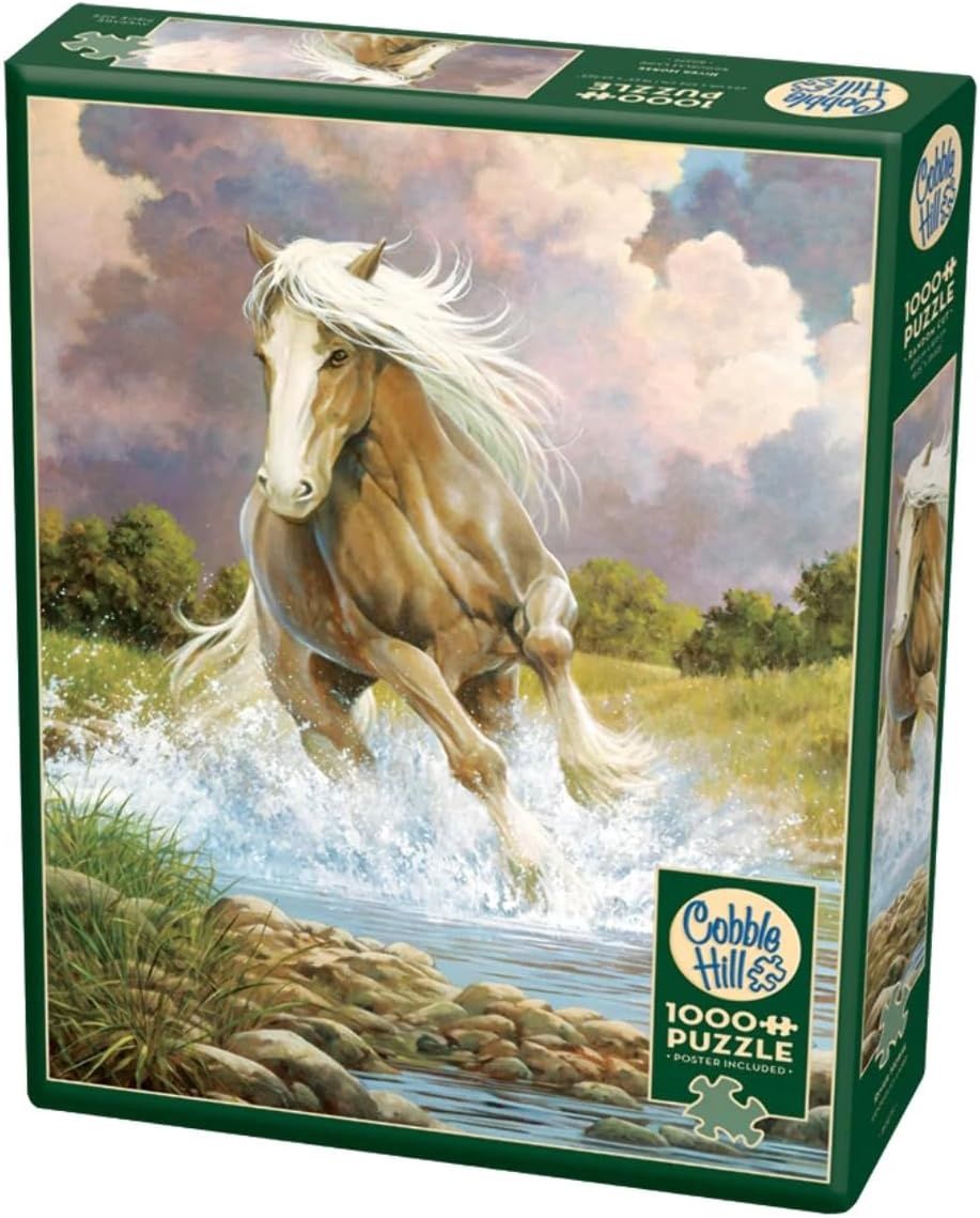 Cobble Hill 1000 Piece Puzzle - River Horse