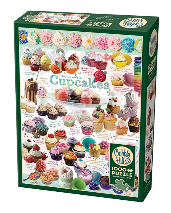 Cobble Hill 1000 Piece Puzzle - Cupcake Time