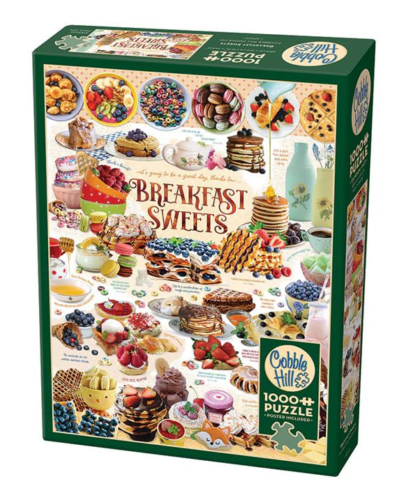 Cobble Hill 1000 Piece Puzzle - Breakfast Sweets