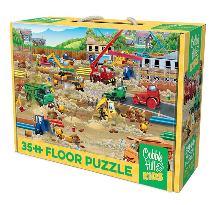 Cobble Hill 35 Piece Floor Puzzle - Construction Zone