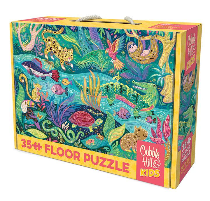 Cobble Hill 35 Piece Floor Puzzle - In the Rainforest