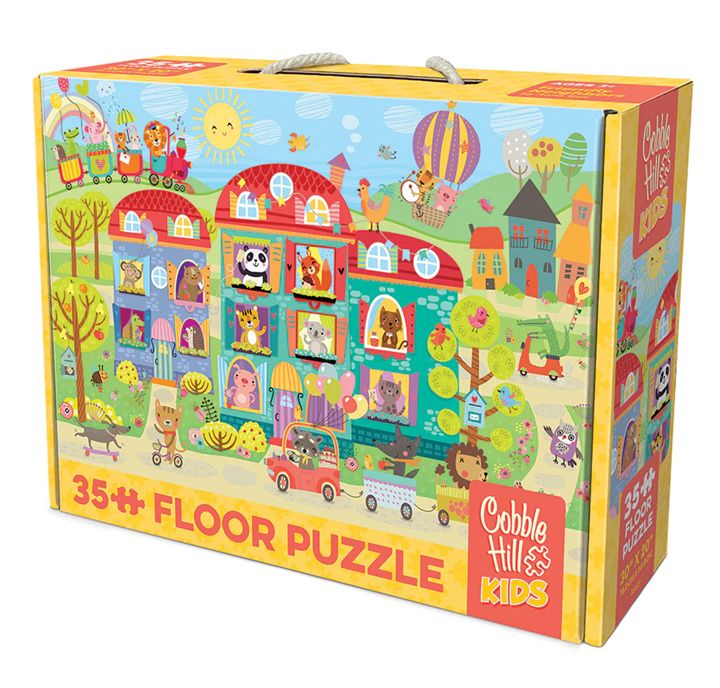 Cobble Hill 35 Piece Floor Puzzle - Friendly Neighbours