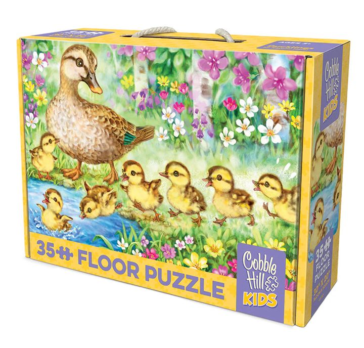 Cobble Hill 35 Piece Floor Puzzle - Ducklings