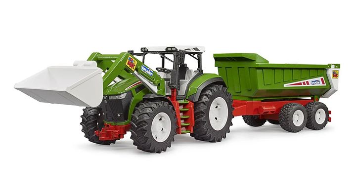 Bruder - Roadmax Tractor with Front Loader and Tipping Trailer