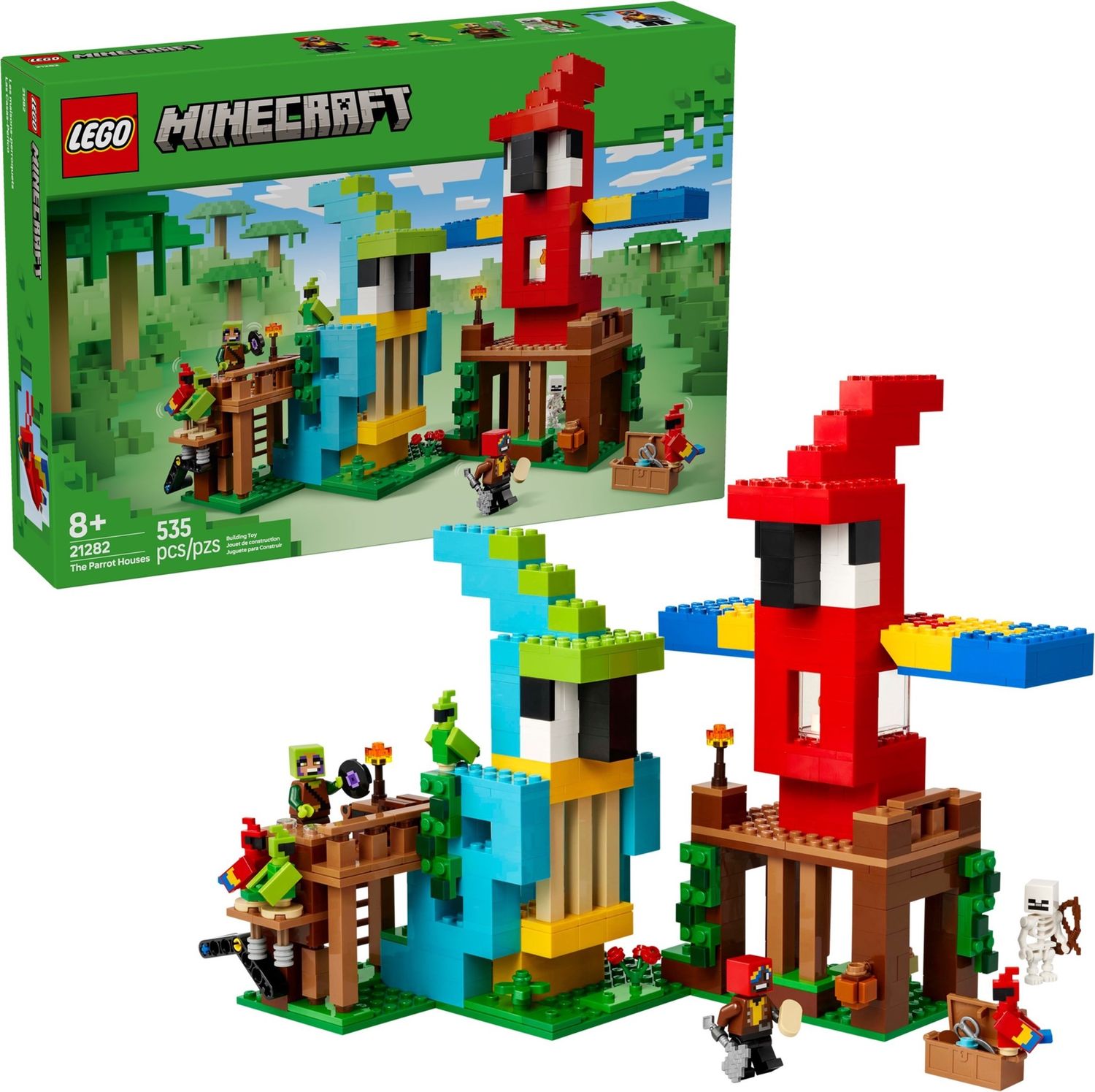Lego Minecraft 21282 - The Parrot Houses