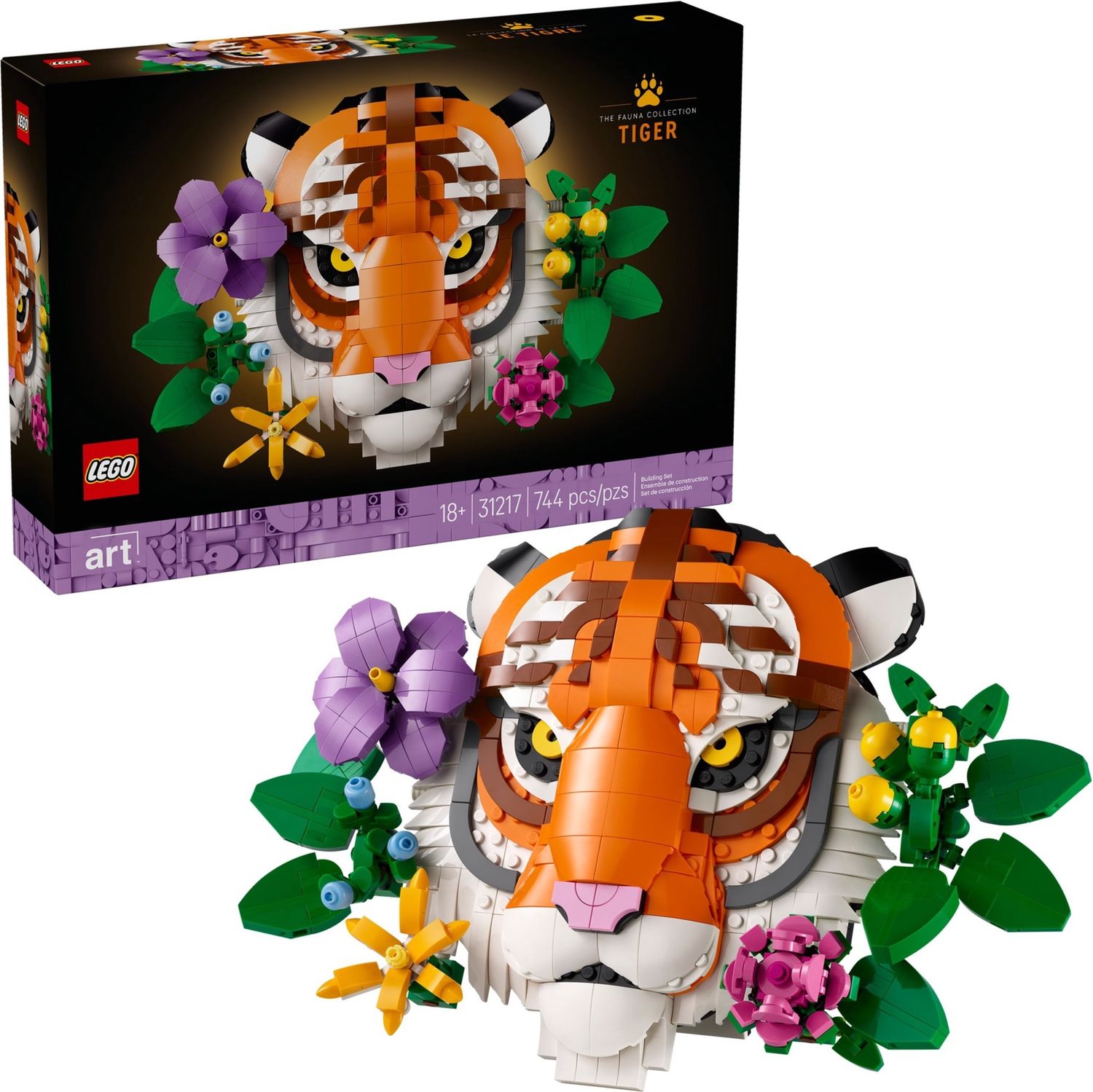 Lego Art 31217 - The Fauna Collection: Tiger