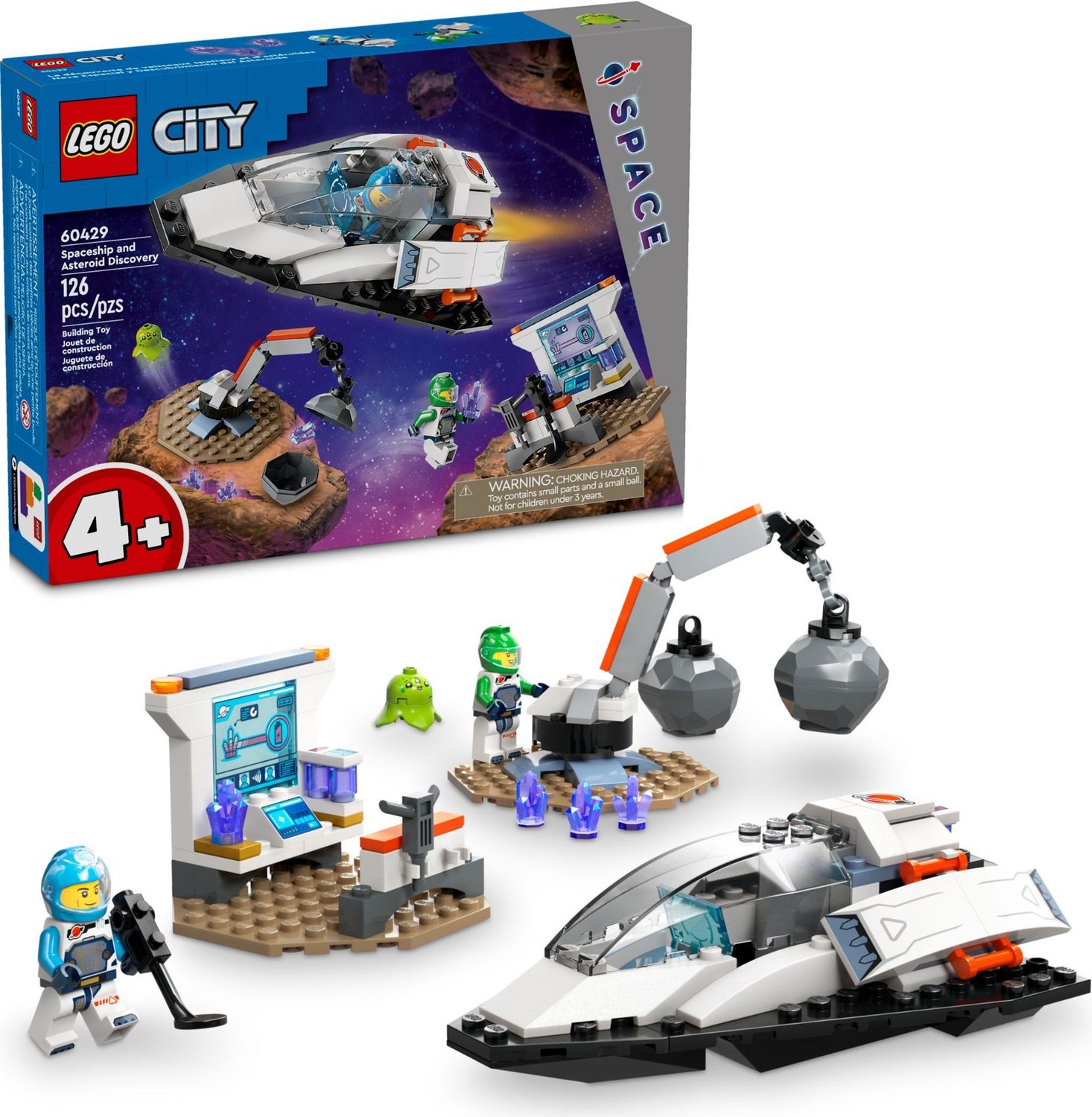 Lego City 60429 - Spaceship and Asteroid Discovery