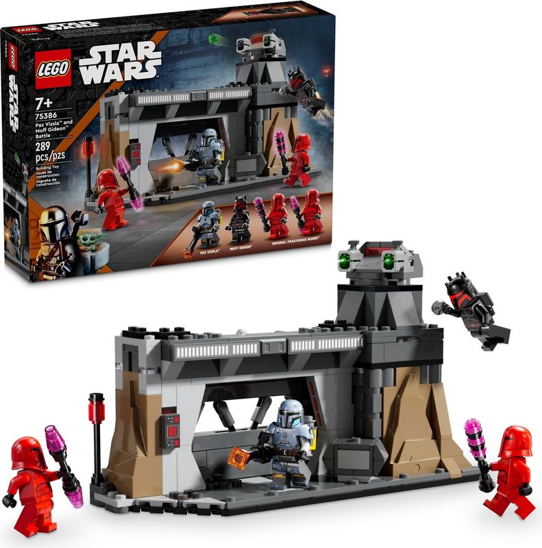Lego Star Wars 75386 - Paz Vizsla and Moff Gideon Battle