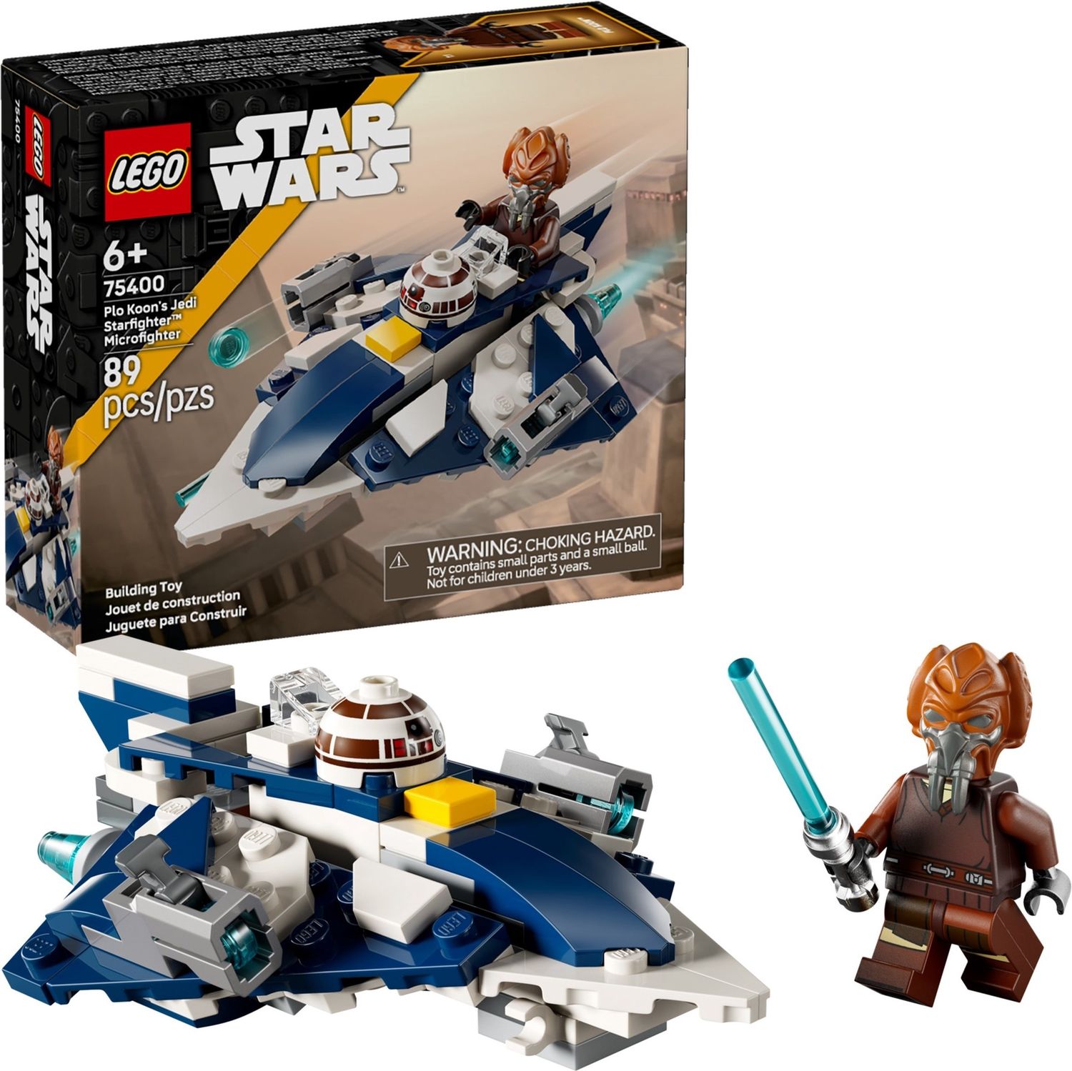 Lego Star Wars 75400 - Plo Koon&#39;s Jedi Starfighter Microfighter