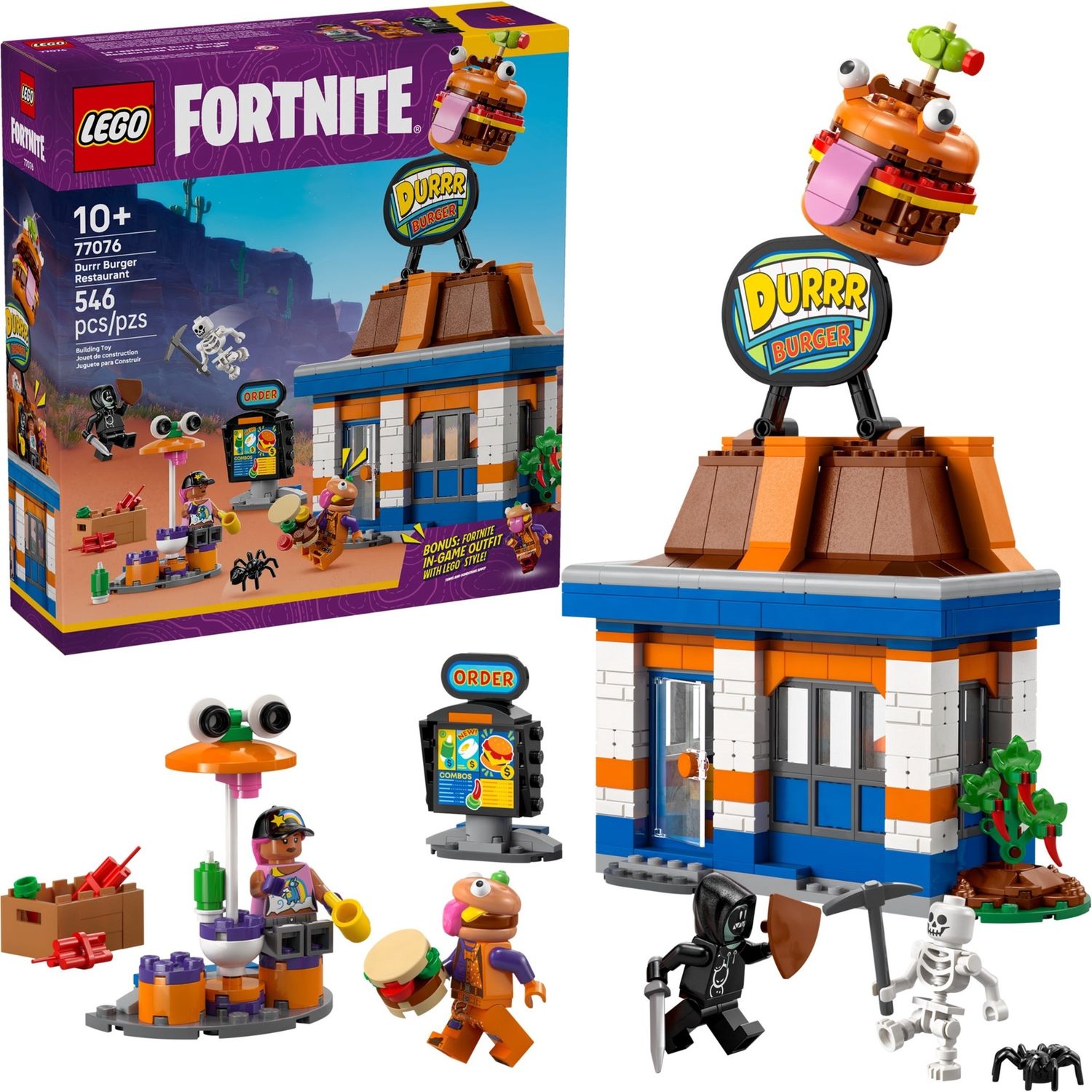 Lego Fortnite 77076 - Durrr Burger Restaurant