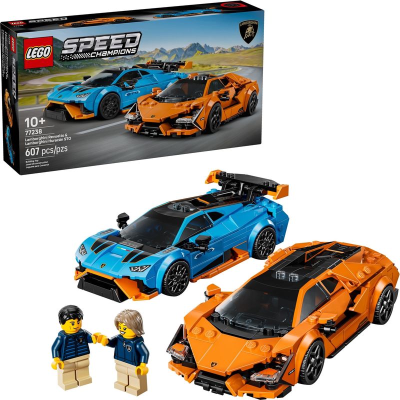 Lego Speed Champions 77238 - Lamborghini Revuelto &amp; Lamborghini Huracán STO