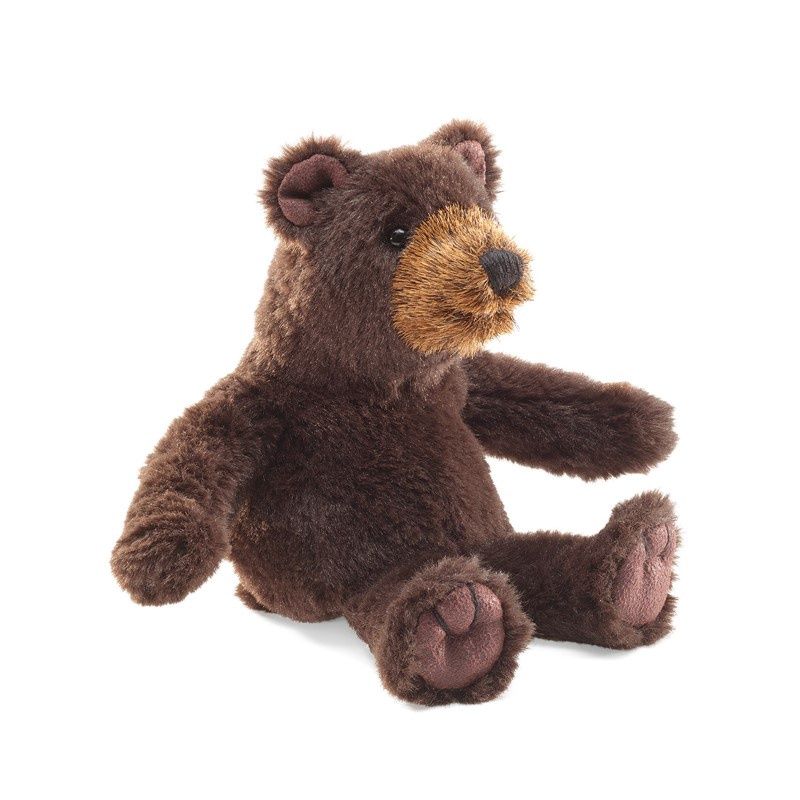Folkmanis - Mini Brown Bear Finger Puppet