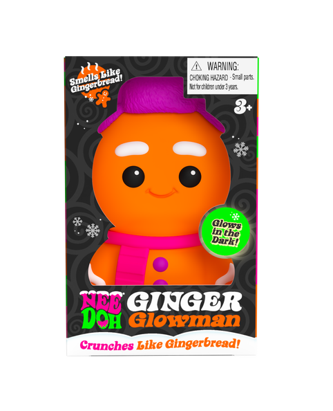 Nee Doh - Squishmas Ginger Glowman