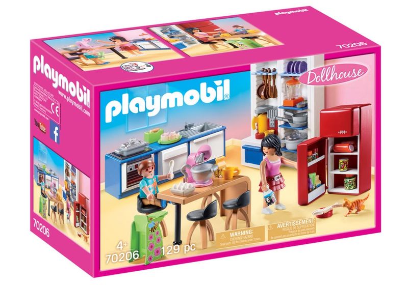 Playmobil Dollhouse 70206 - Family Kitchen