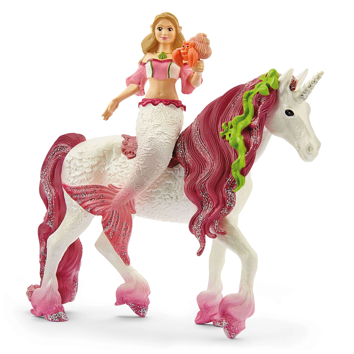 Schleich - Mermaid Feya on Underwater Unicorn