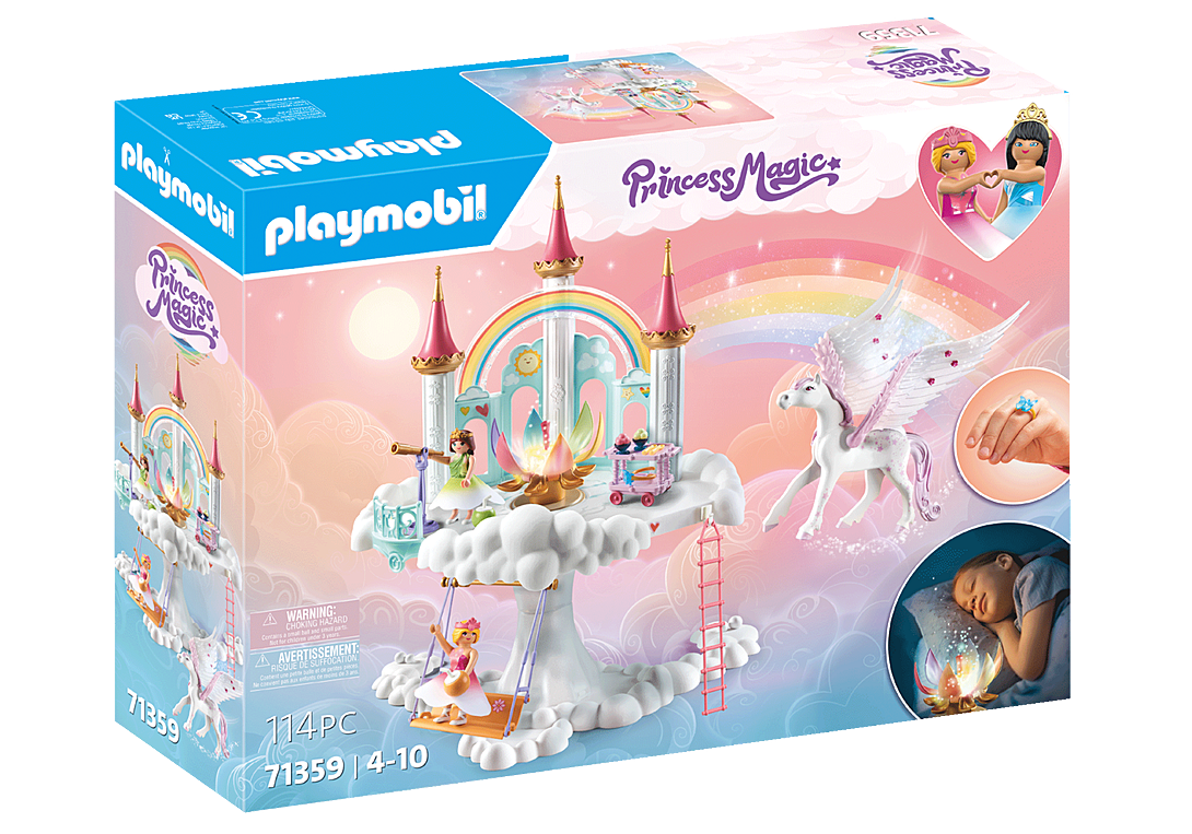 Playmobil Princess Magic 71359 - Rainbow Castle in the Clouds