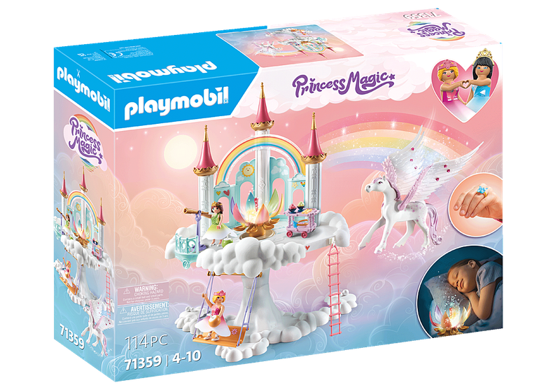 Playmobil Princess Magic 71359 - Rainbow Castle in the Clouds