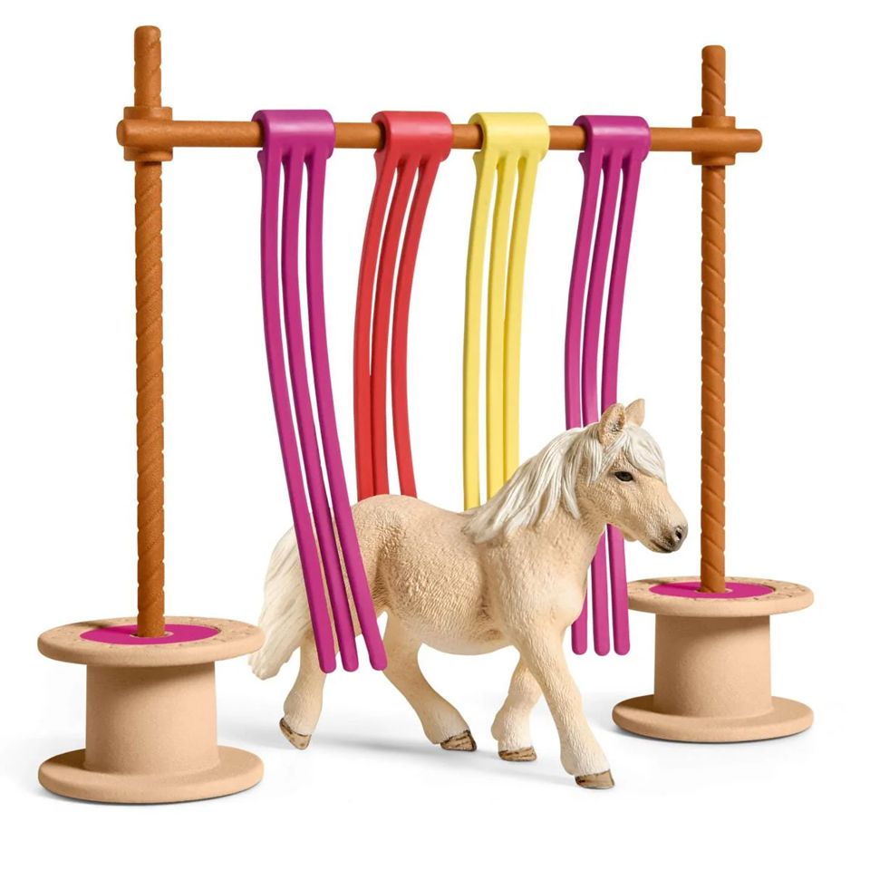 Schleich - Pony Curtain Obstacle