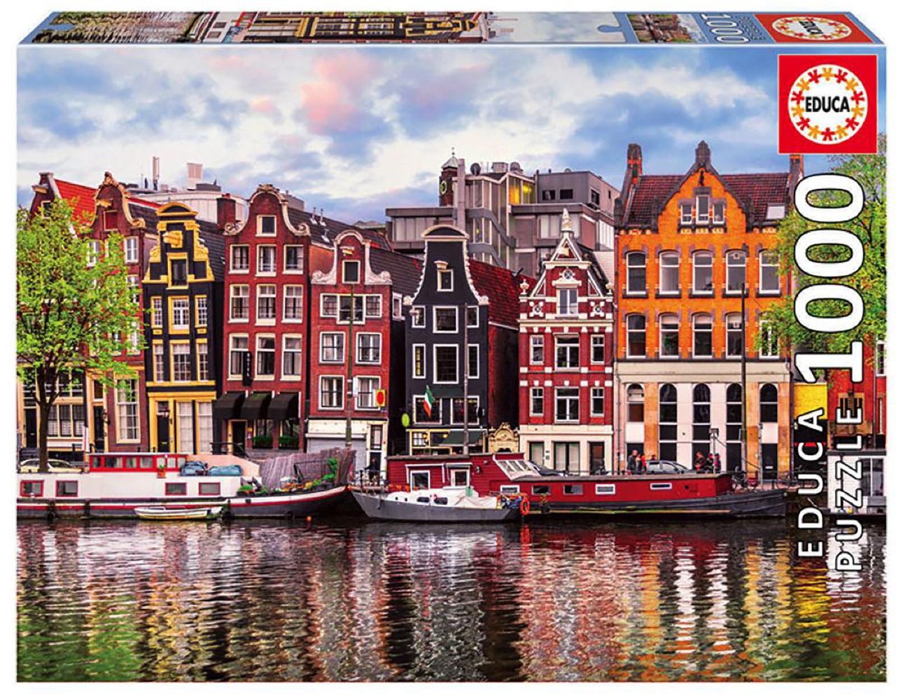 Educa 1000 Piece Puzzle - Dancing Houses, Amsterdam