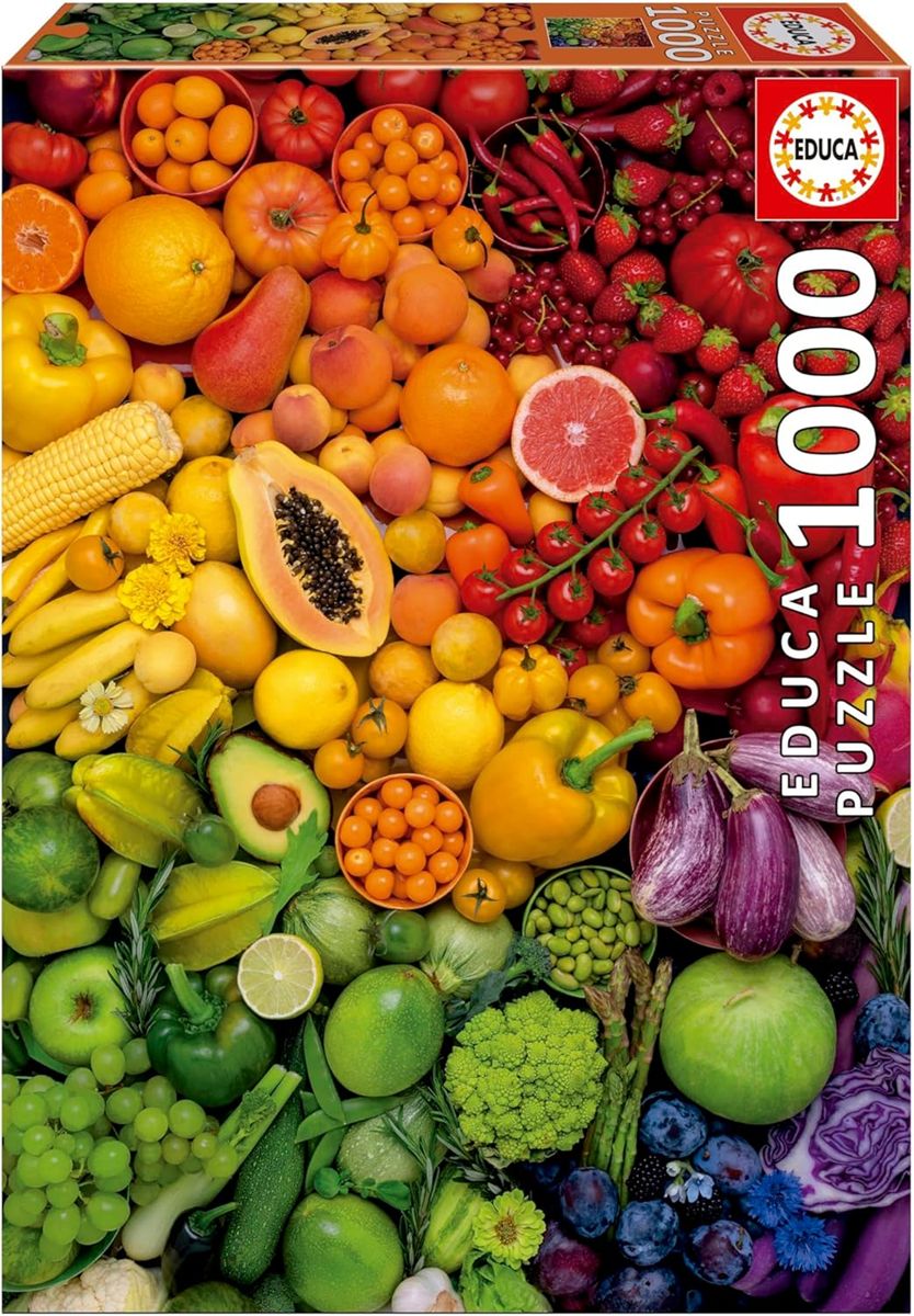 Educa 1000 Piece Puzzle - Colourful Vitamines