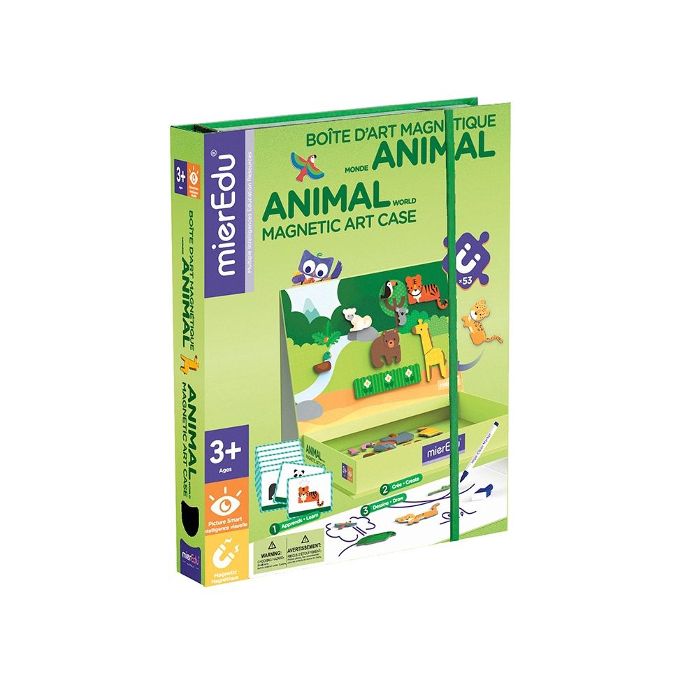 MierEdu - Animal World Magnetic Art Case