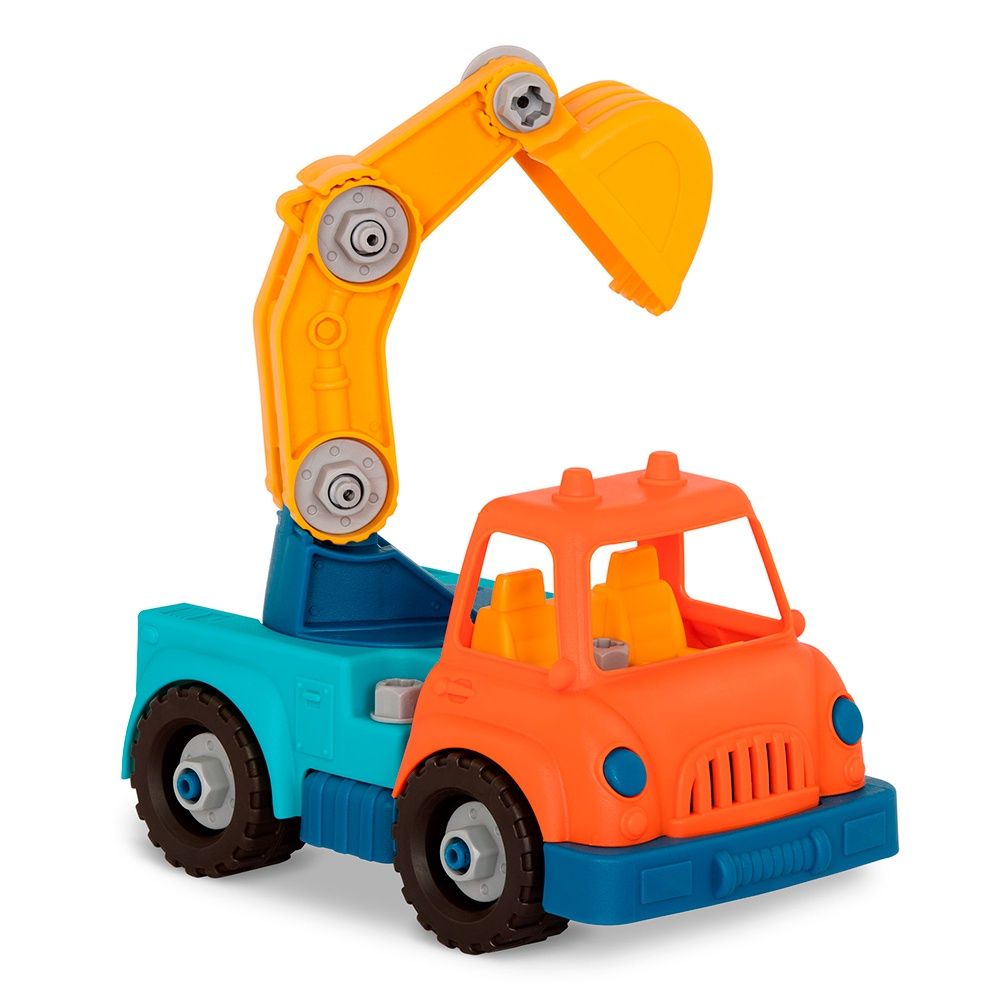 Battat - Wonder Wheels Take-Apart Crane Truck