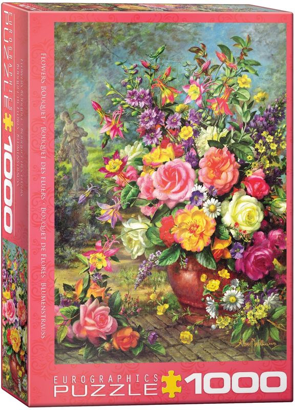 Eurographics 1000 Piece Puzzle - Flower Bouquet