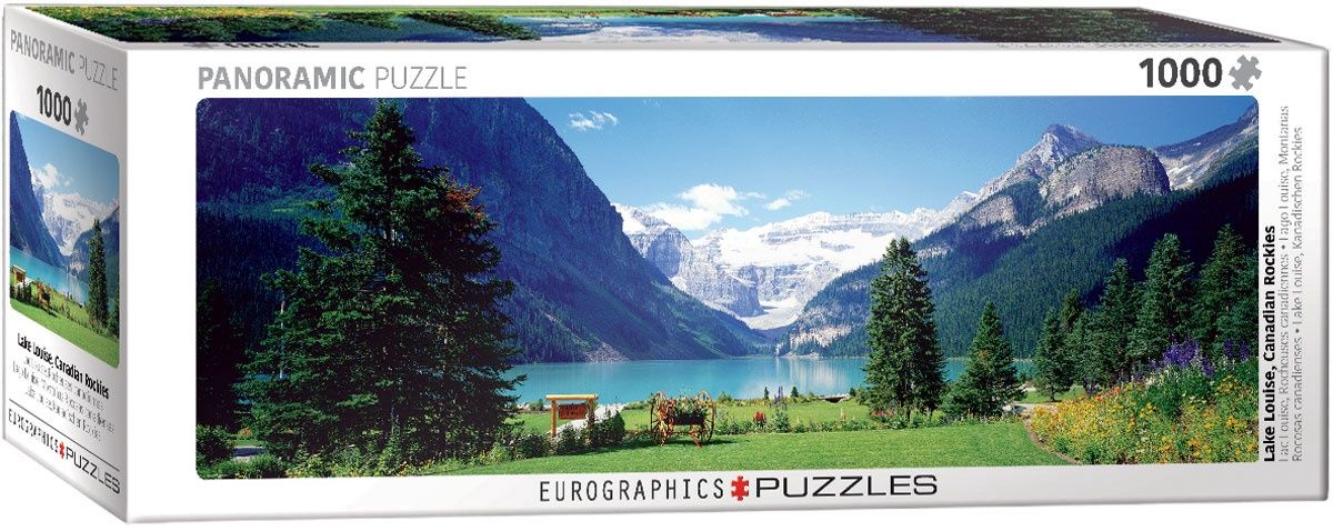 Eurographics 1000 Piece Panoramic Puzzle - Lake Louise, Canadian Rockies